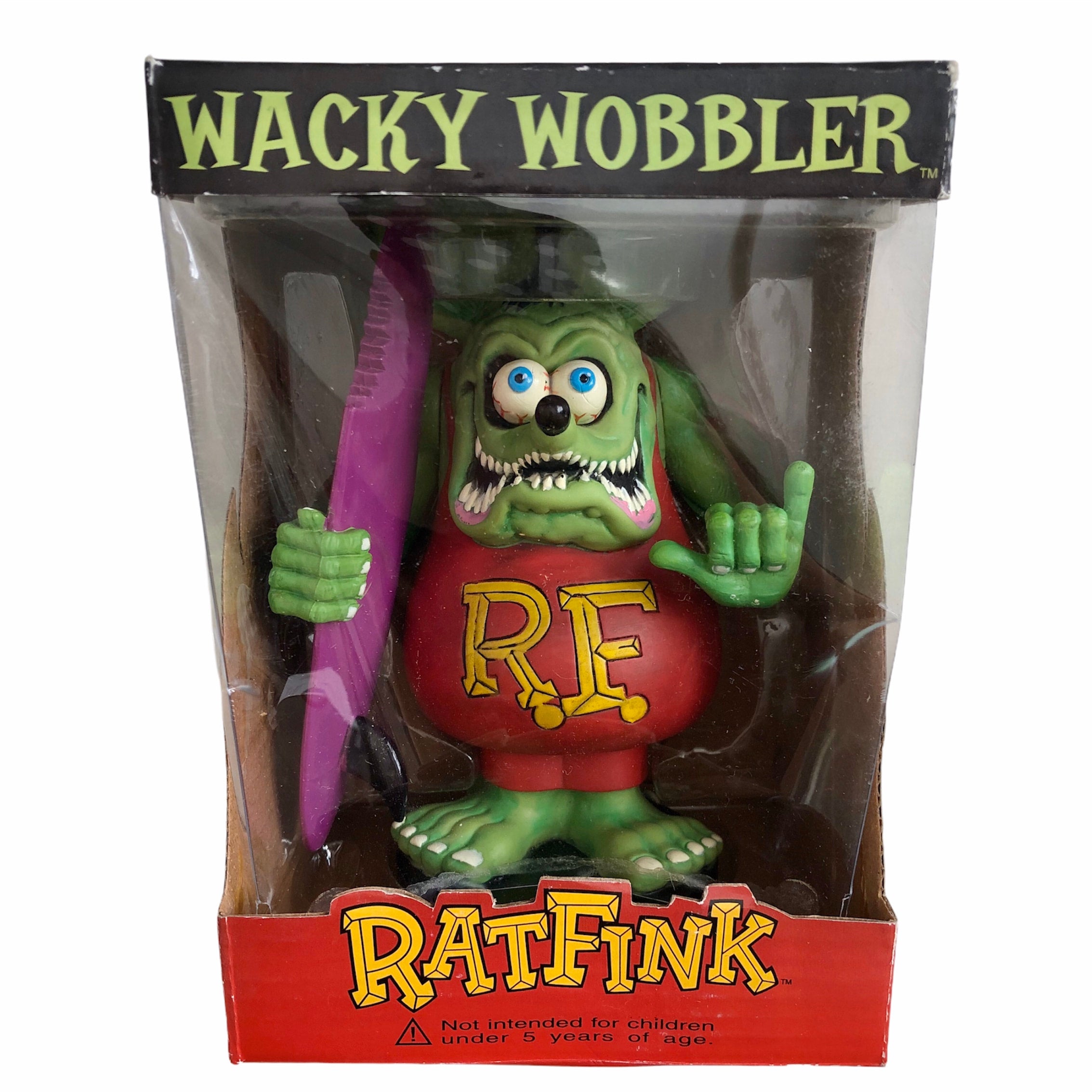 FUNKO Wacky Wobbler RAT FINK Surfer California Big Daddy ED Roth | BURIED  IN TREASURES RESALE